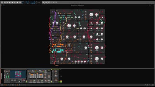 Bitwig 10x10 generative grid patch